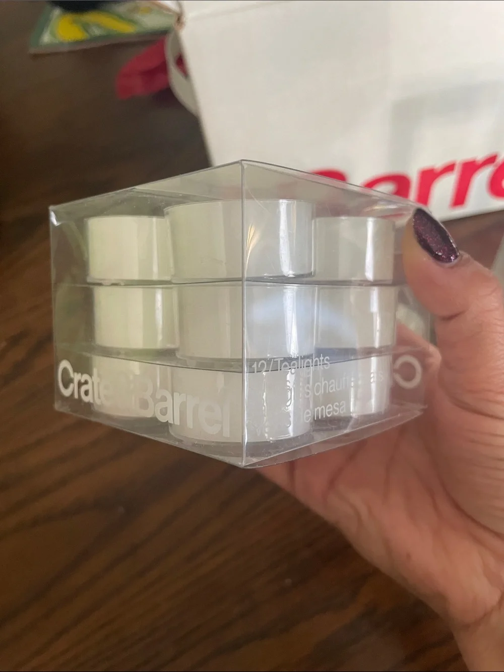 Crate&Barrel Oslo Tealights